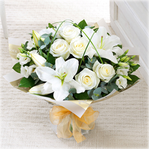 Wonderfully White Hand Tied