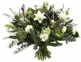 White Festive Bouquet