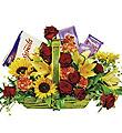 Arrangement in Basket