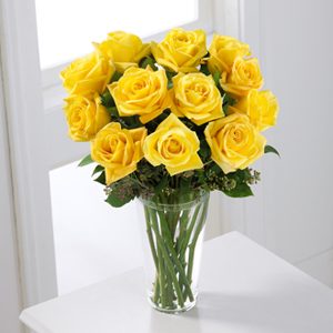 The FTD� Yellow Rose Bouquet