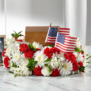 The FTD� Spirit of Patriotism� Cremation Adornment
