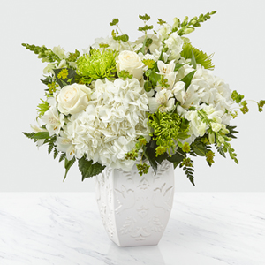 The FTD� Peace and Hope� Green Bouquet