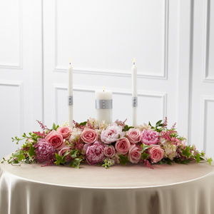 The FTD� Worldwide Romance� Unity Candle Arrangement