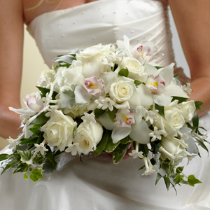 The FTD� White on White� Bouquet